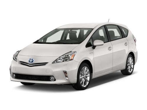 2D коврики EVA в салон и багажник на Toyota Prius Plus III XW30 (2009-2016)