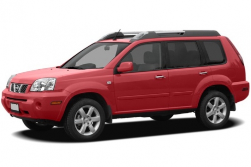 2D коврики EVA в салон и багажник  на Nissan X-Trail II T31, правый руль (2007-2015)