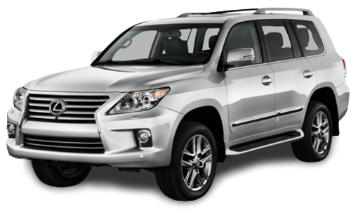2D коврики EVA в салон и багажник  на Lexus LX III рестайлинг (2012-2015)