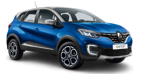 2D коврики EVA в салон и багажник  на Renault Kaptur 4WD рестайлинг (2020-2022)