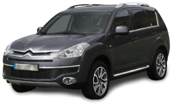 2D коврики EVA в салон и багажник  на Citroen C-Crosser (2007-2013)