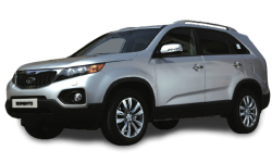 2D коврики EVA в салон и багажник  на Kia Sorento II корейская сборка (2009-2012)