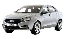 2D коврики EVA в салон и багажник  на Lada Vesta седан (2015-2022)