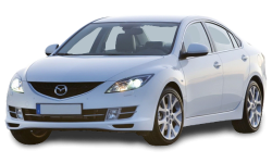 2D коврики EVA в салон и багажник  на Mazda 6 II GH лифтбек (2007-2012)