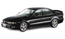 2D коврики EVA в салон  на Mitsubishi Galant VIII USA (1996-2003)