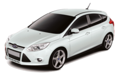 3D коврики EVA с бортами в салон  на Ford Focus III седан, хэтчбек, универсал (2011-2015)